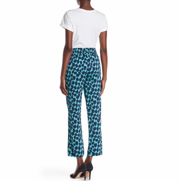 Diane von Furstenberg Lulu Print Pants Size Small - Picture 3 of 6